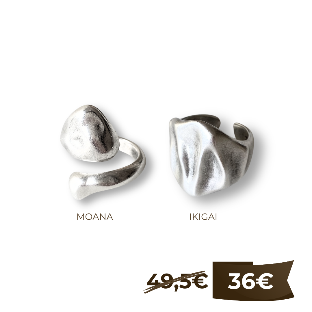 MOANA & IKIGAI rings' set
