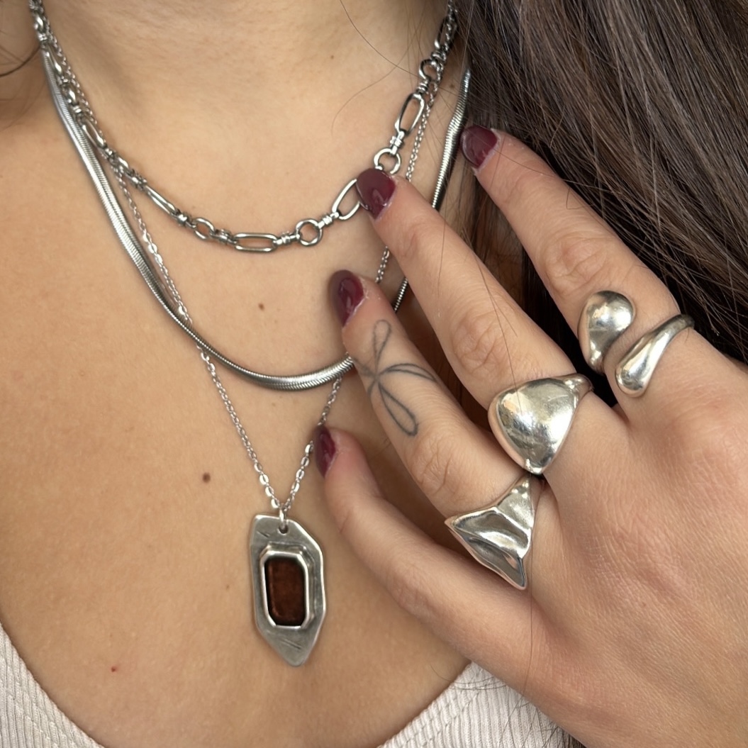 NORA silver necklace - Image 2