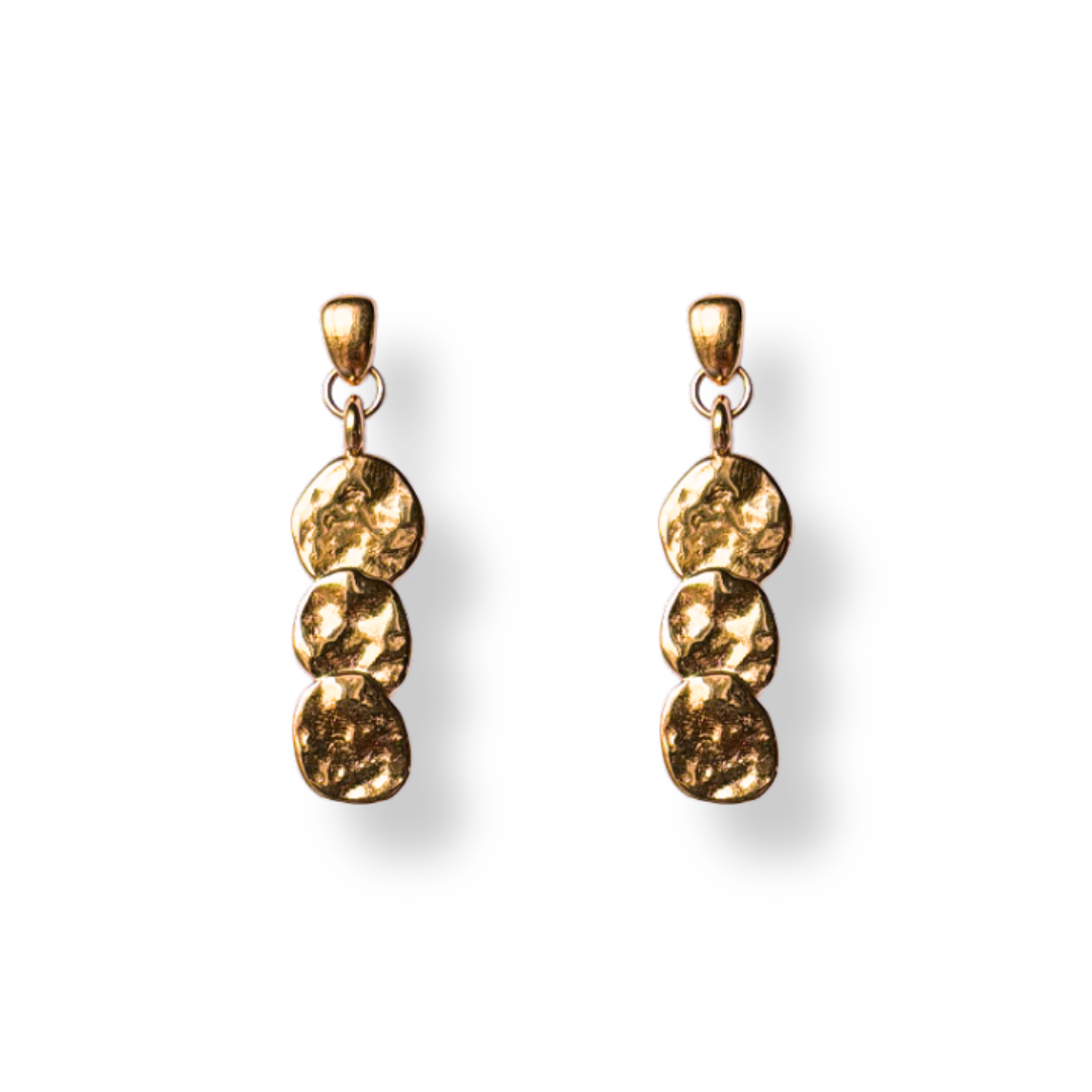 MOLTEN drop earrings