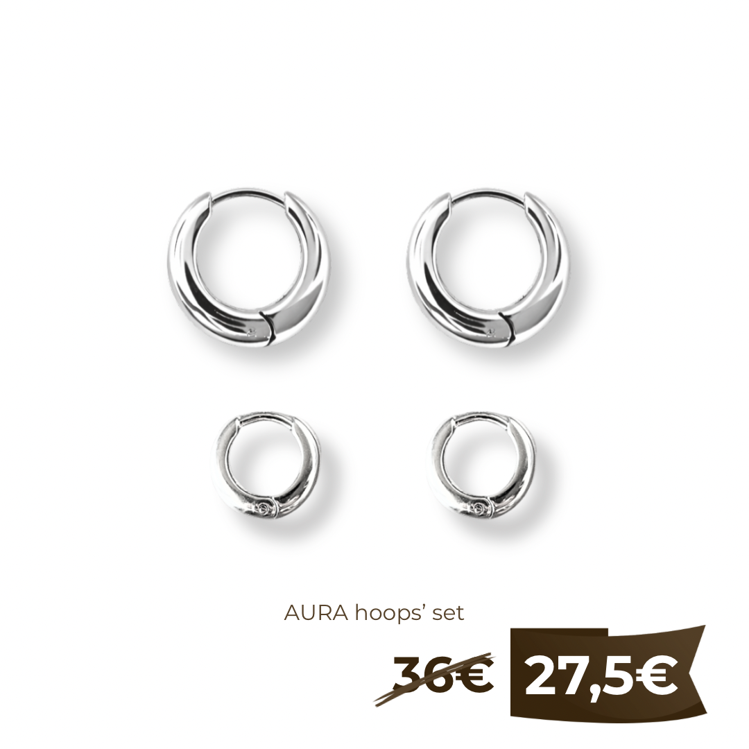 AURA hoops' set