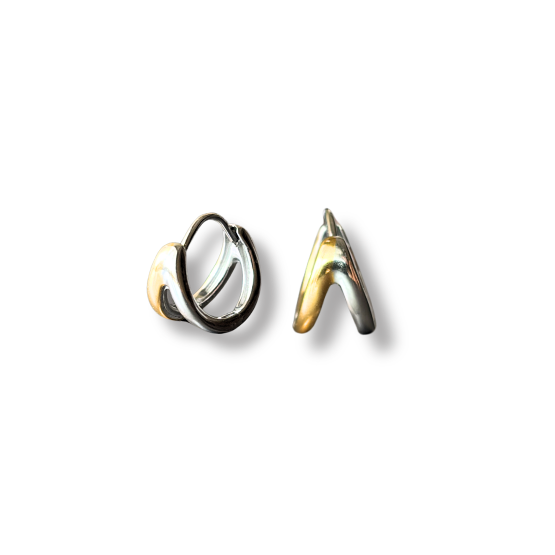 MIXED earrings hoops