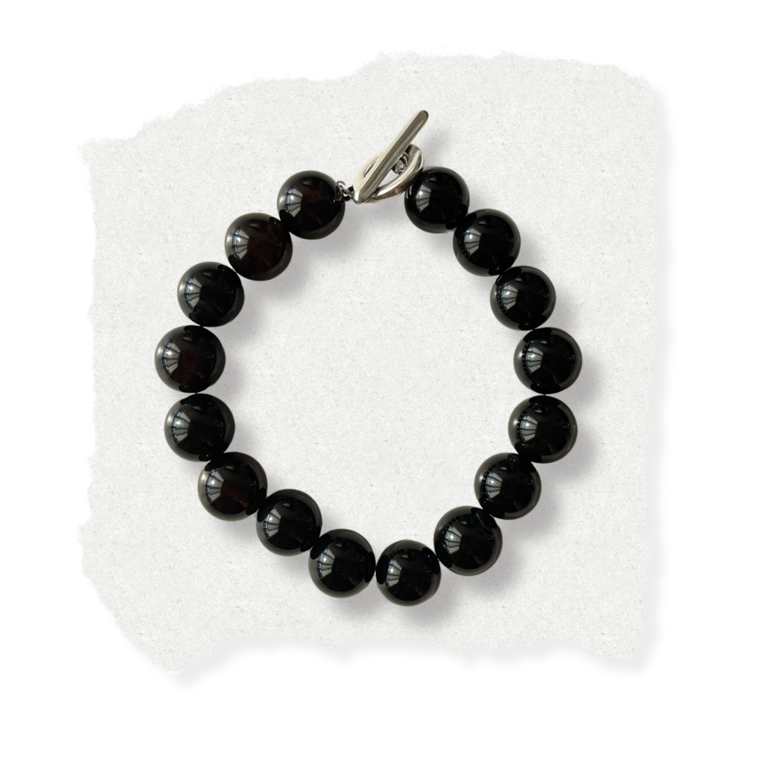 ONYX bead bracelet
