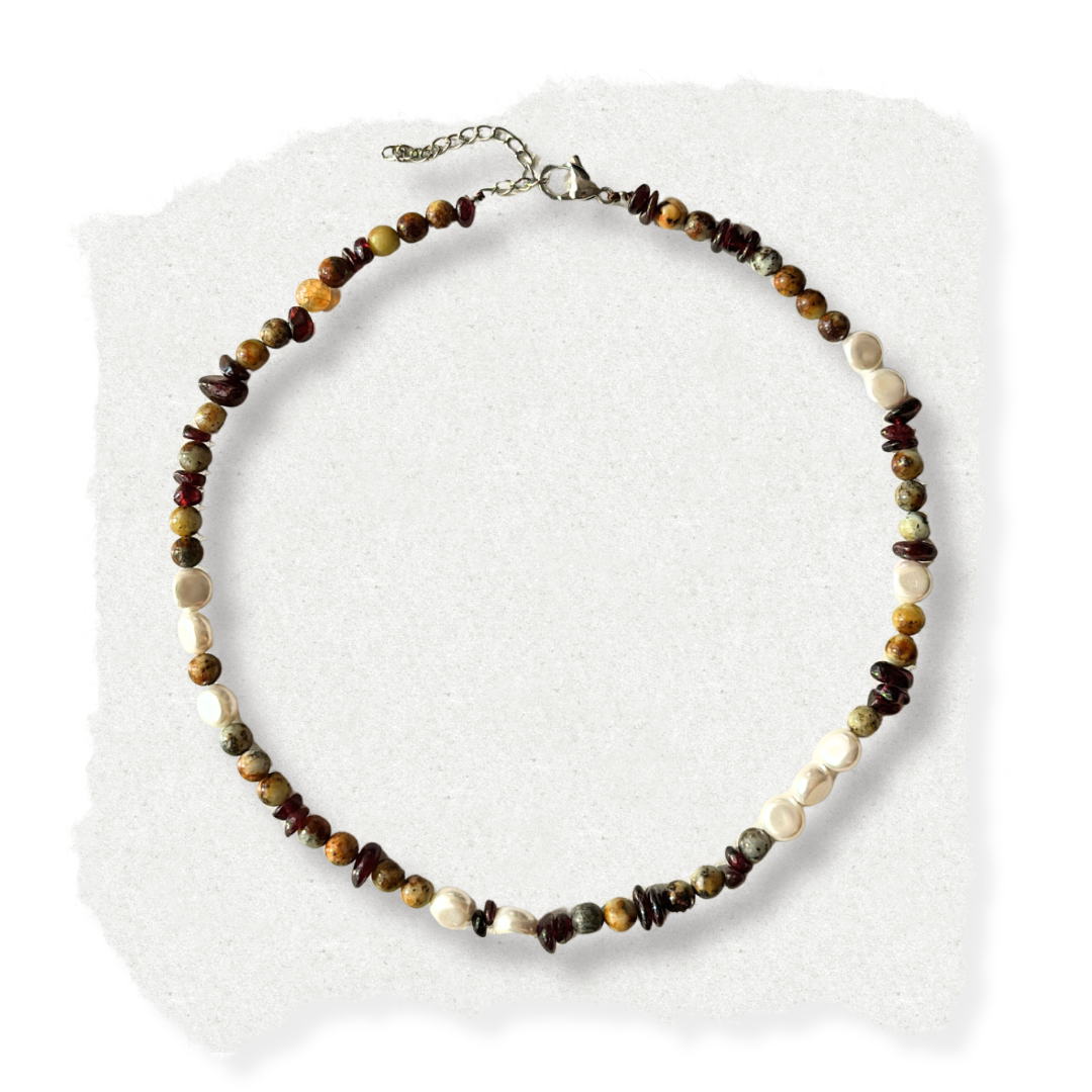 SIENNA bead necklace
