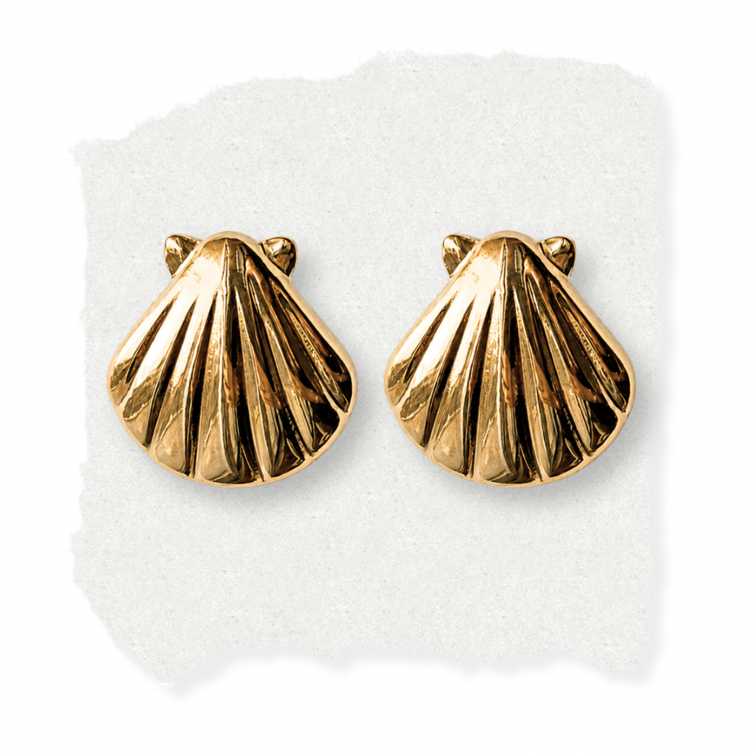 AMALFI shell earrings - Image 3