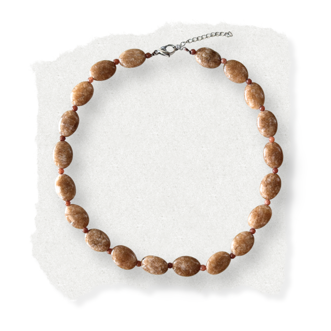 SAHARA bead necklace