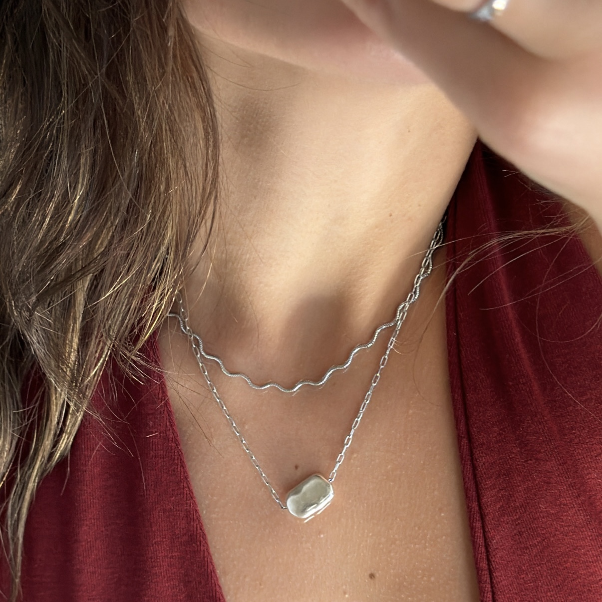 WAVE necklace chain - Image 2