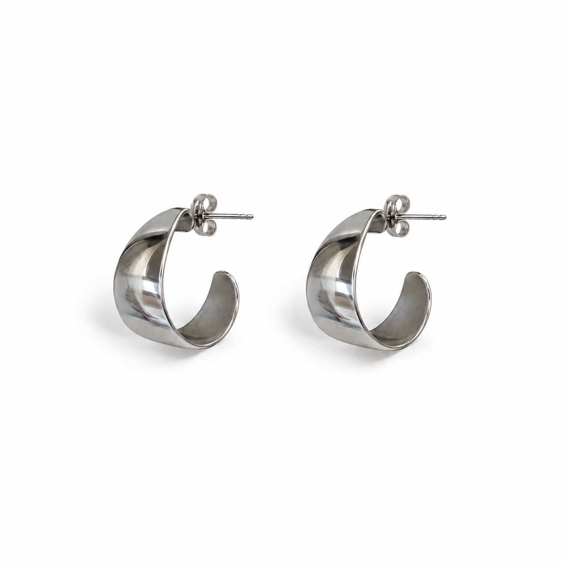 CURVE earring hoops - Image 3