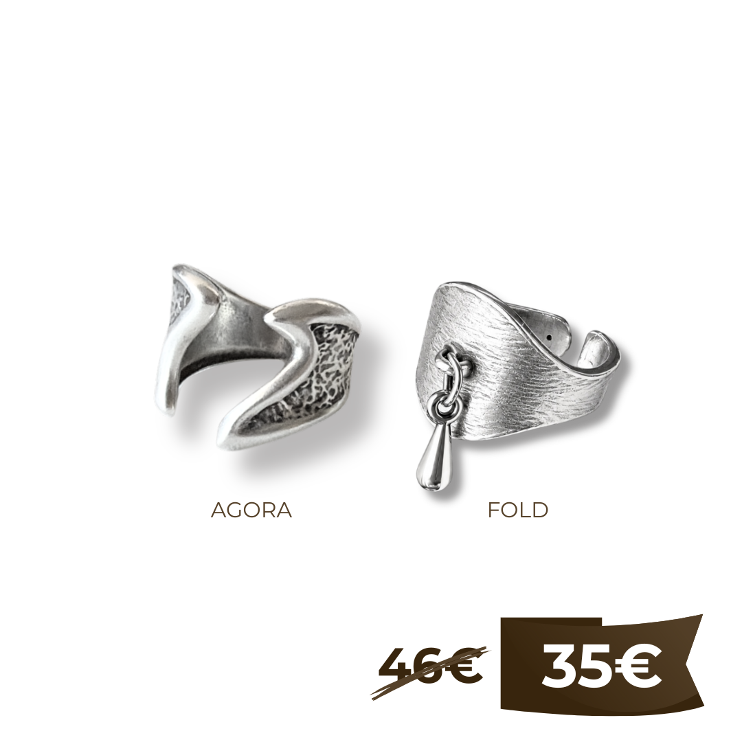 AGORA & FOLD rings' set