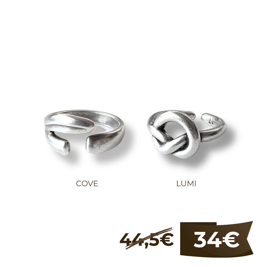 COVE & LUMI rings' set